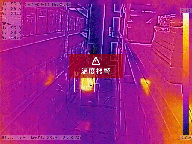 溫度報警